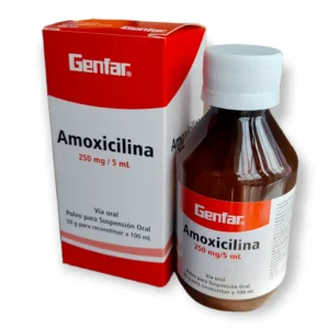 AMOXICILINA 250 MG SUSPENSION 100 ML GF