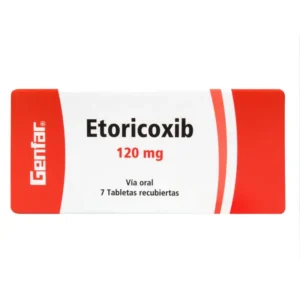 ETORICOXIB 120 MG 7 TBS GF