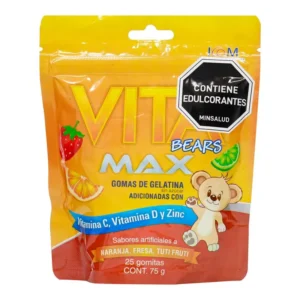 GOMAS VITA BEARS MAX 75GR 25 UND ICOM