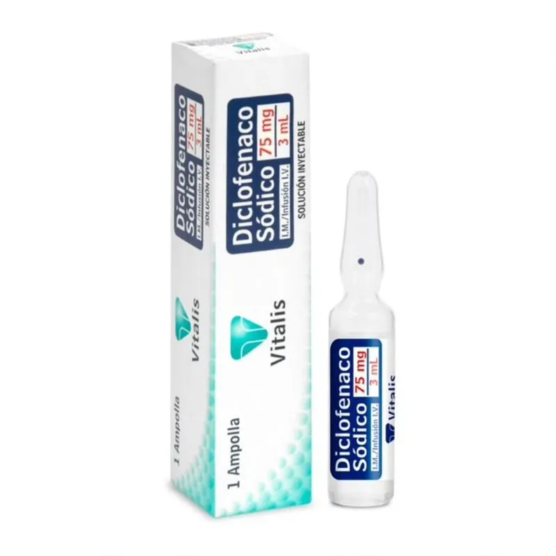 DICLOFENACO 75MG/3ML 1 AMPOLLA VT