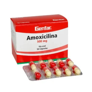 AMOXICILINA 500 MG 50 CAPSULAS GF