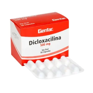 DICLOXACILINA 500 MG 50 CAPSULAS GF