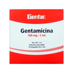 GENTAMICINA 160MG/2ML 10 AMP GF
