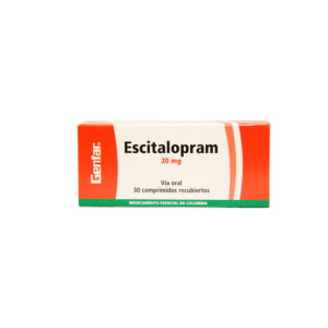 ESCITALOPRAM 20MG 30 COMPRIMIDOS GF(PAE)