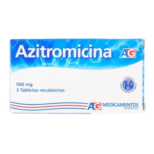 AZITROMICINA 500 MG 3 TABLETAS AG