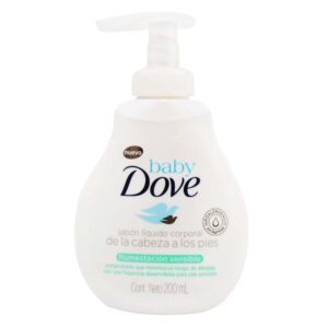 JABON DOVE BABY LIQUI.HUM.SENSIBLE 200ML