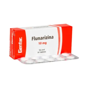 FLUNARIZINA 10 MG 30 TABLETAS GF