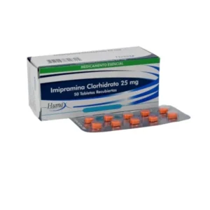 IMIPRAMINA 25 MG 100 TABLETAS HP