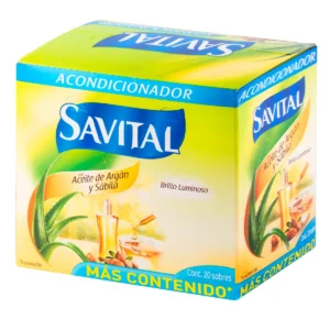 ACOND.SAVITAL ARGAN SABILA 22 ML 20 SBS