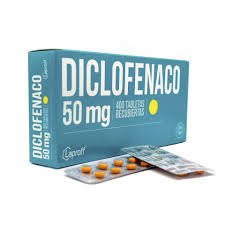 DICLOFENACO 50 MG 400 TABLETAS LP