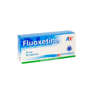 FLUOXETINA 20 MG 30 CAPSULAS AG