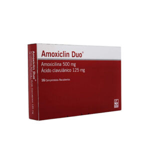 AMOXICLIN DUO 500MG/125MG 16 TBS REC