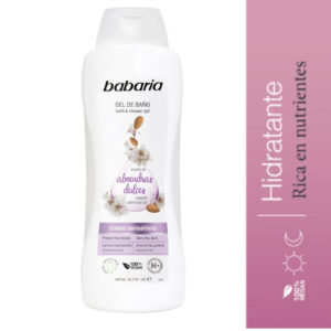 GEL BABARIA BANO ACEITE ALMENDRA 600 ML