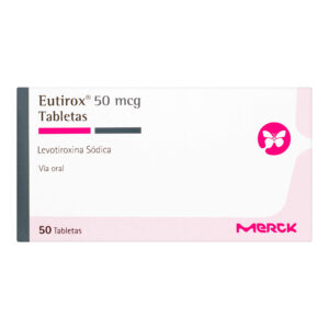 EUTIROX 50 MCG 50 TBS