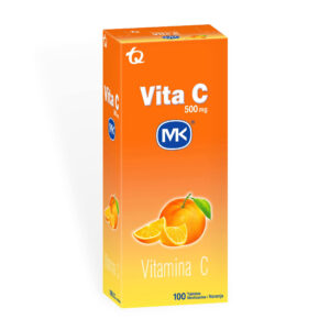 VITAMINA VITA C NARANJA MAST 100 TBS MK