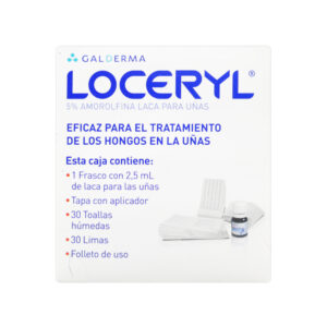 LOCERYL 5% LACA 2.5 ML(3%+)(PAE)