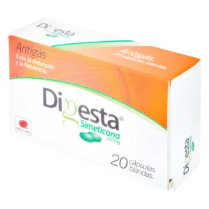DIGESTA 250 MG 20 TBS