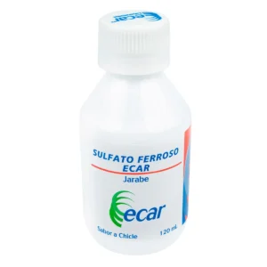 SULFATO FERROSO CHICLE JARABE 120 ML EC