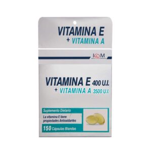 VITAMINA E 400 UI+A 3500 UI 150 CAP.ICOM