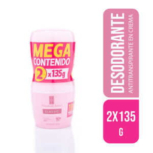 Desodorante Elizabeth Arden Classic Crema Frasco x 135 g x 2 Uds Mega Contenido