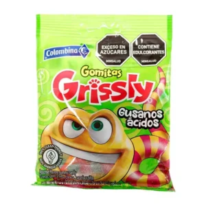 GOMAS GRISSLY GUSANOS 72 GR