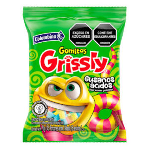 GOMAS GRISSLY GUSANOS ACIDOS 70 GR