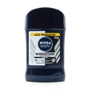 DTE.NIVEA BARRA INVISI.BLACK WHI.50GR H