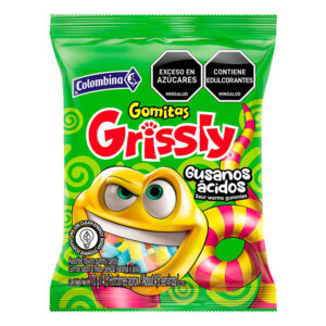 GOMAS GRISSLY GUSANOS ACIDOS 70 GR
