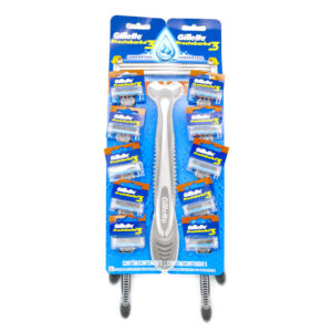 MAQ.PRESTOBARBA GILLETTE 3 10 UND