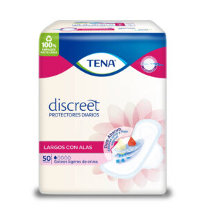 PROT.TENA LARGO ALAS DISCREET 50UND