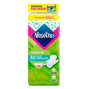 TOA.NOSOTRAS NATURAL PLUS CANALGEL 30UND
