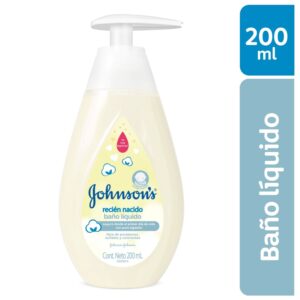 BANO LIQUIDO JJ BABY RECIEN NACI.200 ML