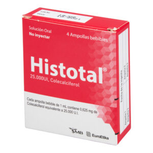HISTOTAL 25.000 UI 4 AMP. BEBIBLES