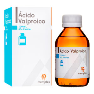 ACIDO VALPROICO 5% JARABE 120 ML MP
