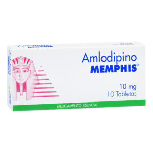AMLODIPINO 10 MG 10 TABLETAS MP