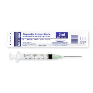 JERINGA MEDISPO 3P 3 ML 21X1.1/2 100 UND