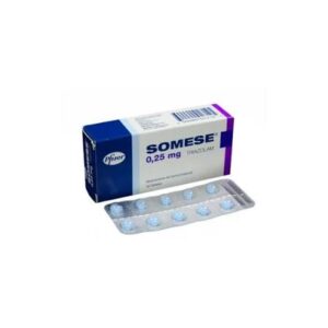 SOMESE 0.25 MG 30 TABLETAS (C)