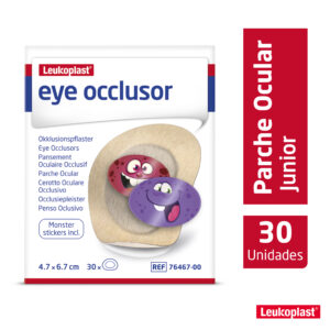 PARCHE OCLUSOR LEUKOPLAST JUNIOR 30 UNS