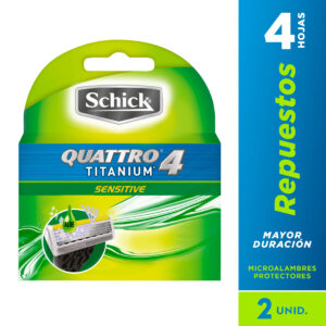 REP.SCHICK 4 QUATTRO TITANIUM 2 UND