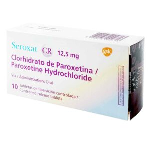 SEROXAT CR 12.5 MG 10 TABLETAS (3%+)