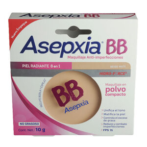 POLVO COMP.ASEPXIA BB BEIGE MATE(SF)