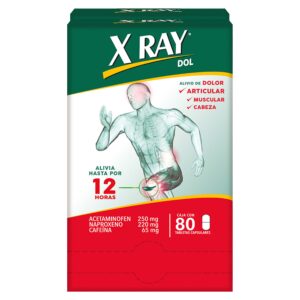 2X-RAY DOL 80 TABLETAS (SF)