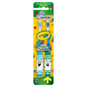 2 CEPILLO CRAYOLA PIP SQUEAKS