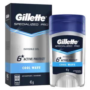 DTE.GILLETTE CLINICAL GEL COOL WAVE 45GR