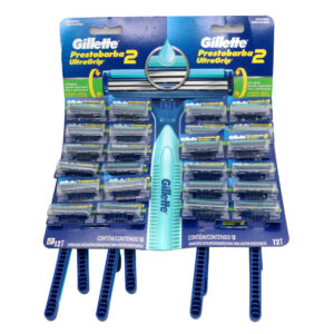 MAQ.PRESTOBARBA U.GRIP C.MOV.24 UND VERD