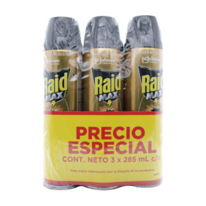 3 RAID MAX 285 ML