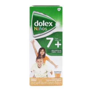 DOLEX JARABE NINOS 120 ML 7+