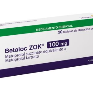 BETALOC ZOK 100MG 30 TBS(P)37050(SC)(SF)
