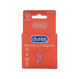 PRESERVAT.DUREX SENSITIVO DELGADO 6 UDS