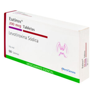 EUTIROX 200 MCG 50 TBS (PAE)